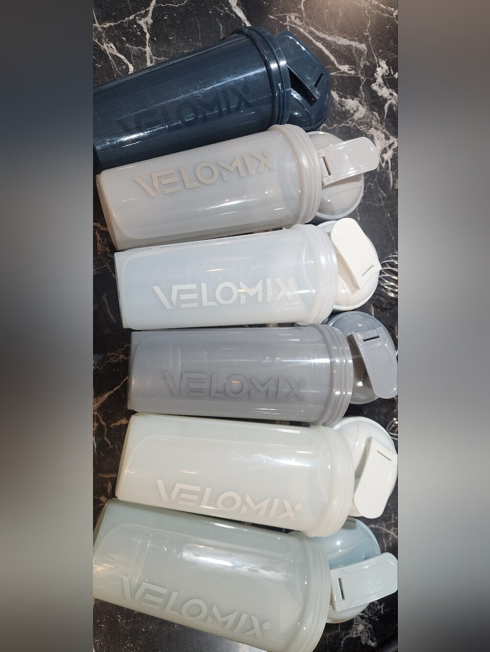 Velomix Shaker Bottle Bundle Of 6